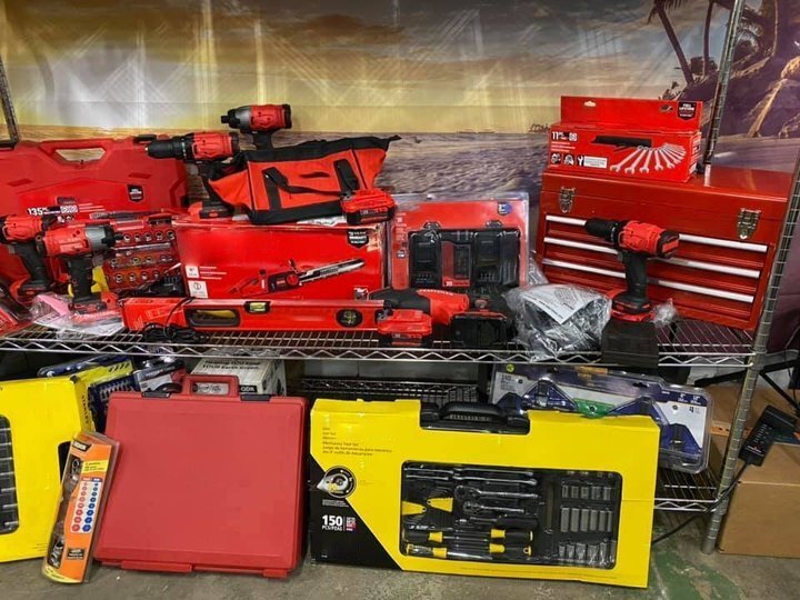 🎁2025  Amazon Customer Returns Tool Pallets Online⭐Buy 7 FOOT TALL “MONSTER” PALLETS Online
