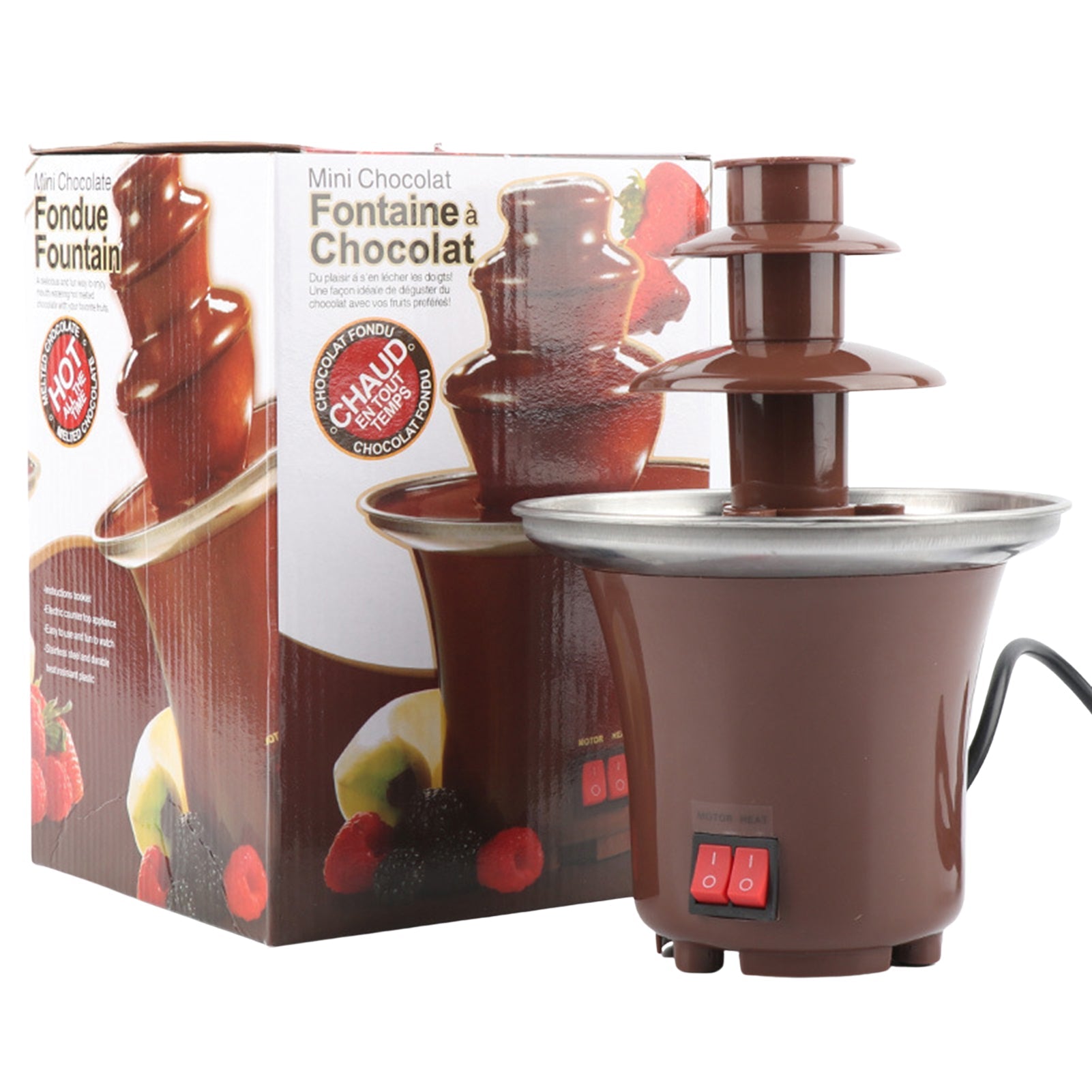 ELECTRIC CHOCOLATE FOUNTAIN MACHINE