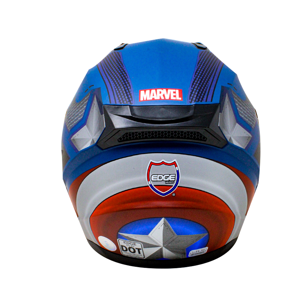 Casco Edge Integral Marvel Capitan America