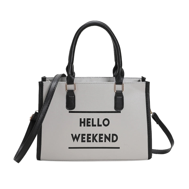 Women's All Seasons Pu Leather Fashion Handbag Tote Bag