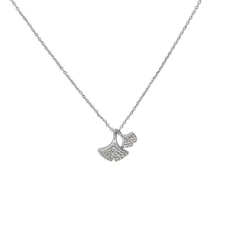 Romantic Minimalist Letter Moon Butterfly Alloy Acrylic Artificial Pearls Artificial Diamond Gold Plated Silver Plated Plating Inlay Necklace
