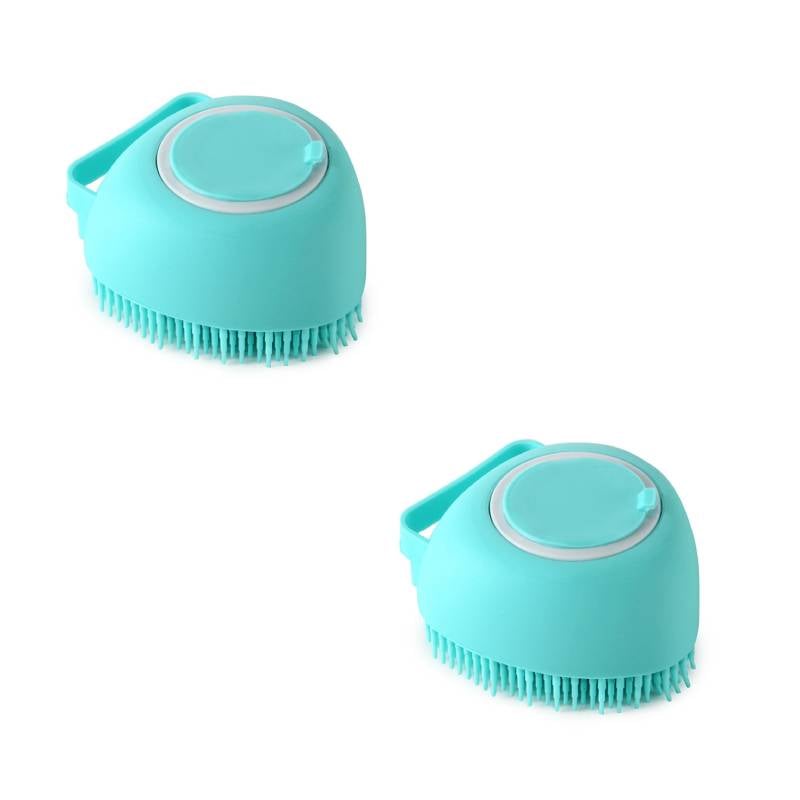 🧼🧼Bathroom 🐶Dog Cat🐱 Bath Brush Massage Gloves Soft Safety Silicone Comb Pet Accessories❤️❤️