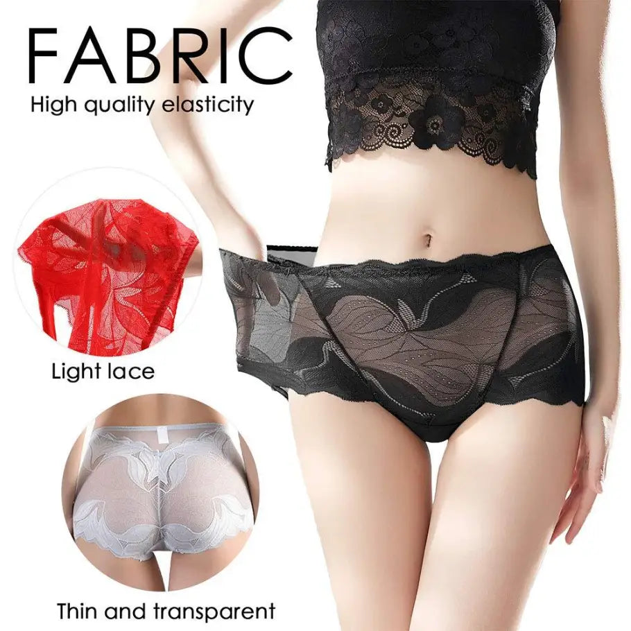 💋Ladies Silk Lace Handmade Underwear