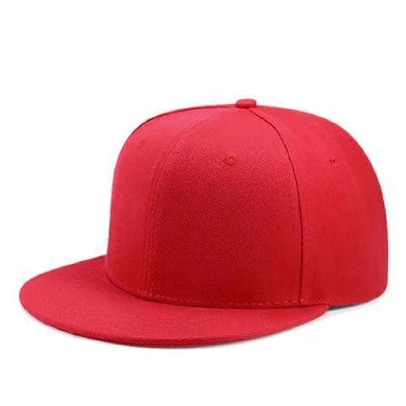 Hat Men's Trendy Hip-Hop Cap Korean Style Street Men's Black Autumn And Winter Outdoor Hip-Hop Flat-edge Baseball Cap