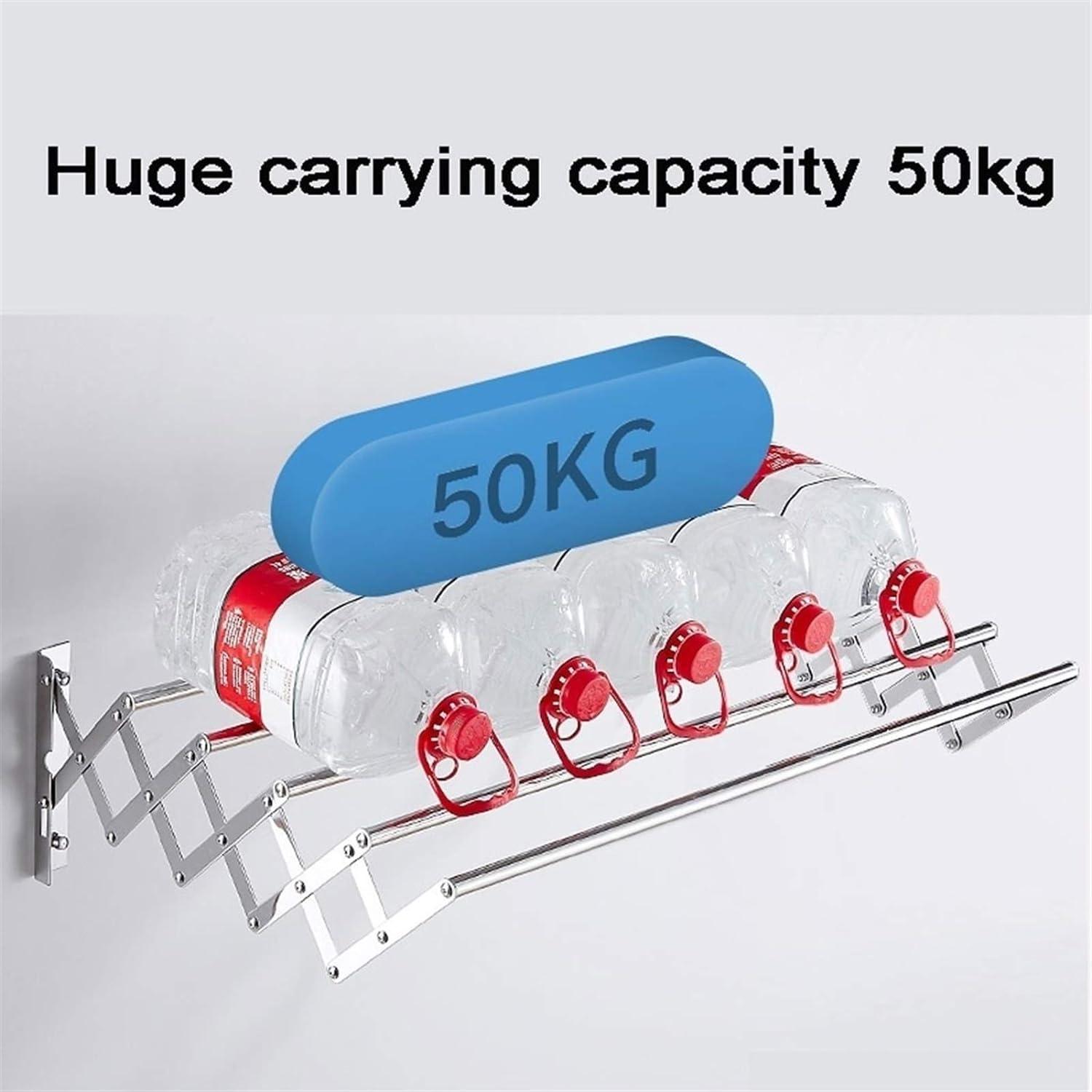 W Type Clothes Drying Rack Wall Mounted . Extendable Drying Rack For Clothes