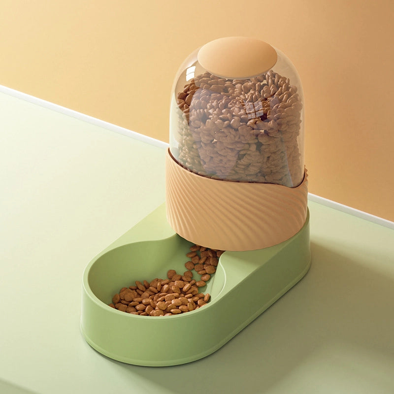 Minimalist PE PP Solid Color Pet Tableware