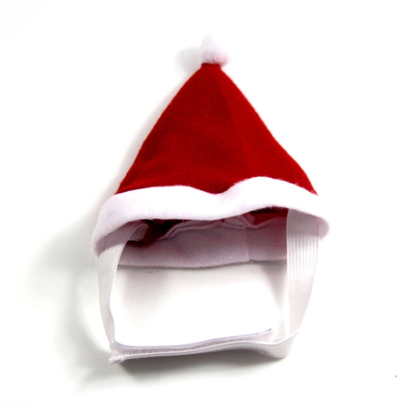 Casual Cotton Christmas Solid Color Pet Hat Pet Accessories