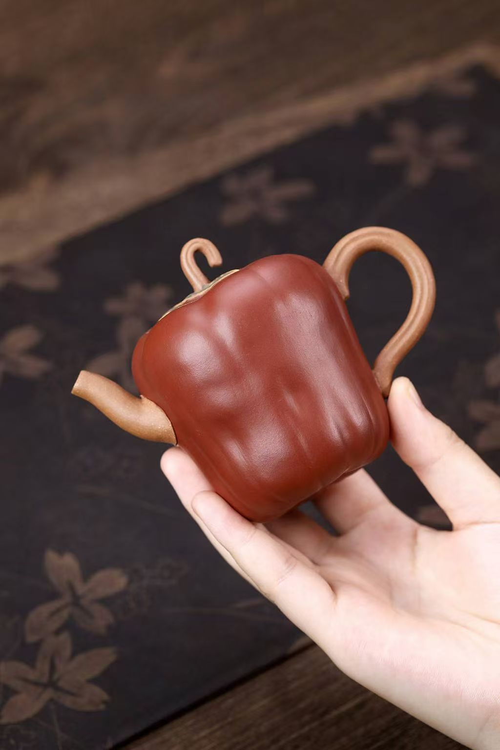 Original clay powder with red clay decoration 150cc