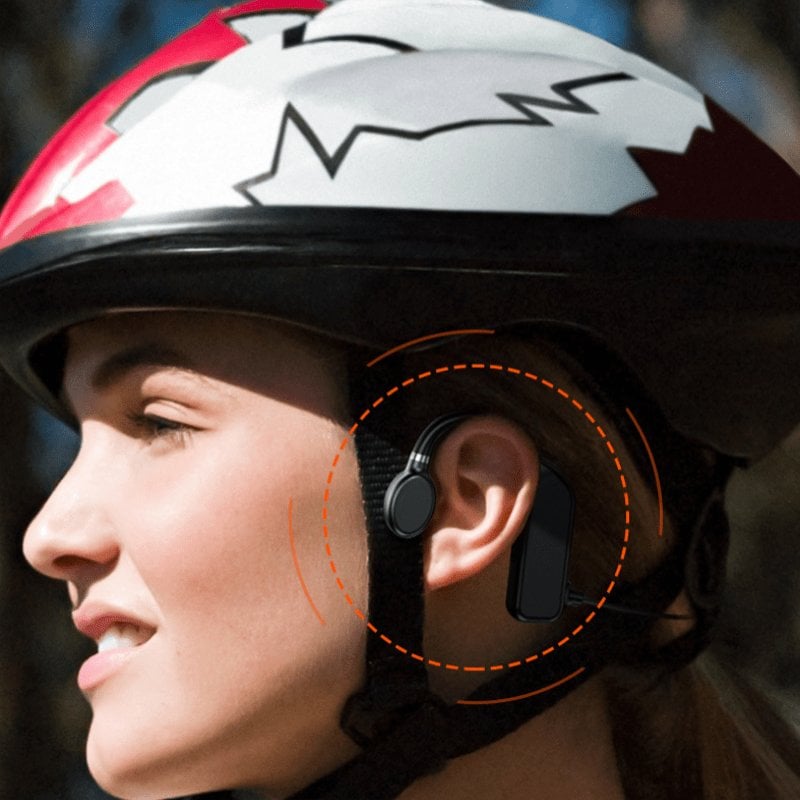 Bone Conduction Bluetooth Headphones Comfort. sound clarity A+++