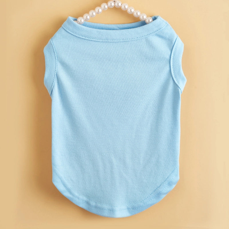 Casual Polyester Solid Color Pet Clothing