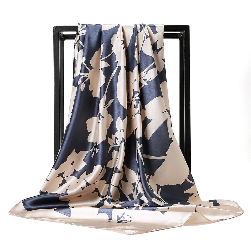 Women's Elegant Snakeskin Satin Silk Scarves