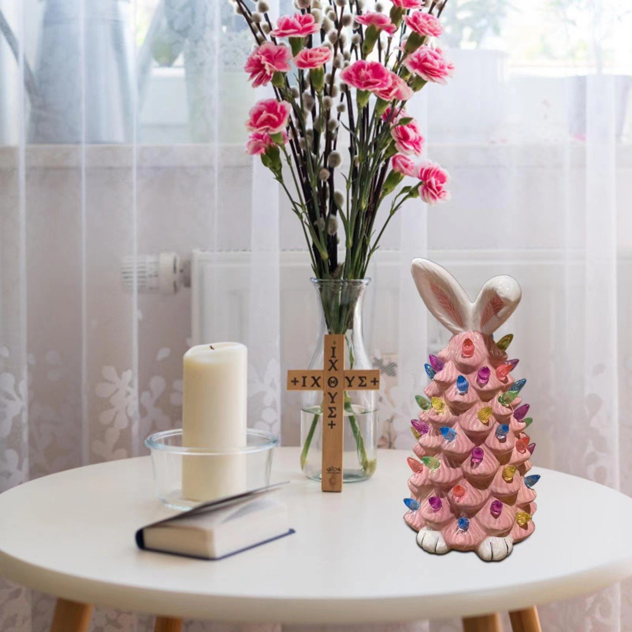 💖49% OFF-Easter Bunny White Tree