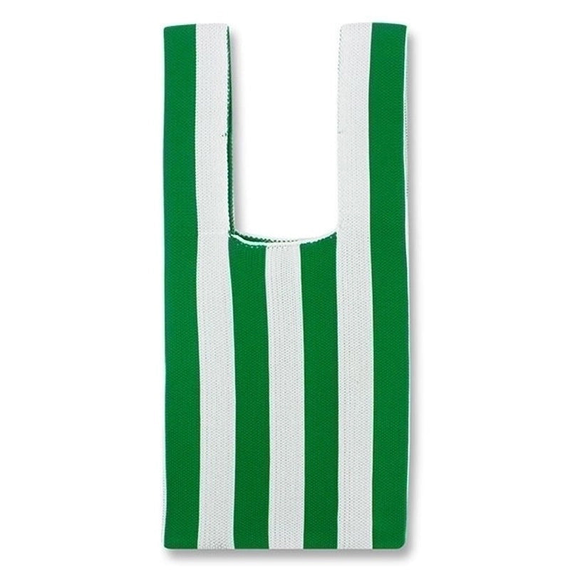 Women's Basic Stripe Polyester Shopping Bags