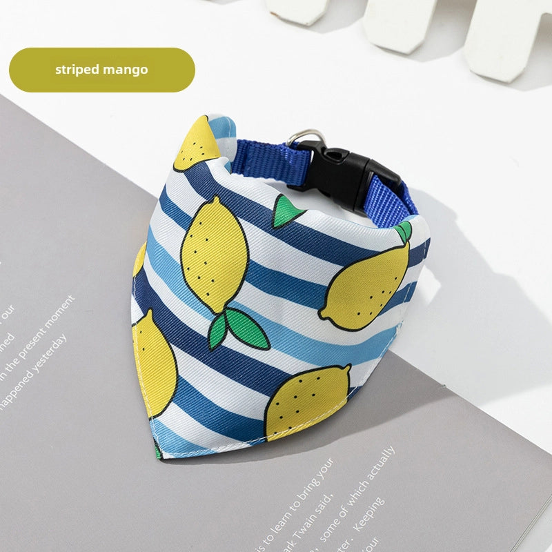 Pet Clothing Accessories Dog Scarf Pet Triangle Saliva Towel Dog Accessories
