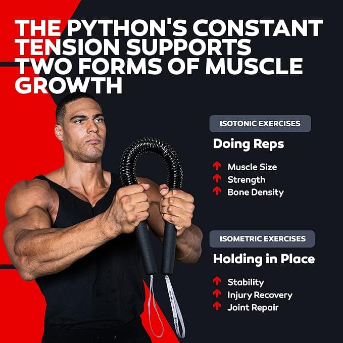POWER TWISTER BAR - UPPER BODY EXERCISE FOR CHEST, SHOULDER, FOREARM, BICEP, AND ARM