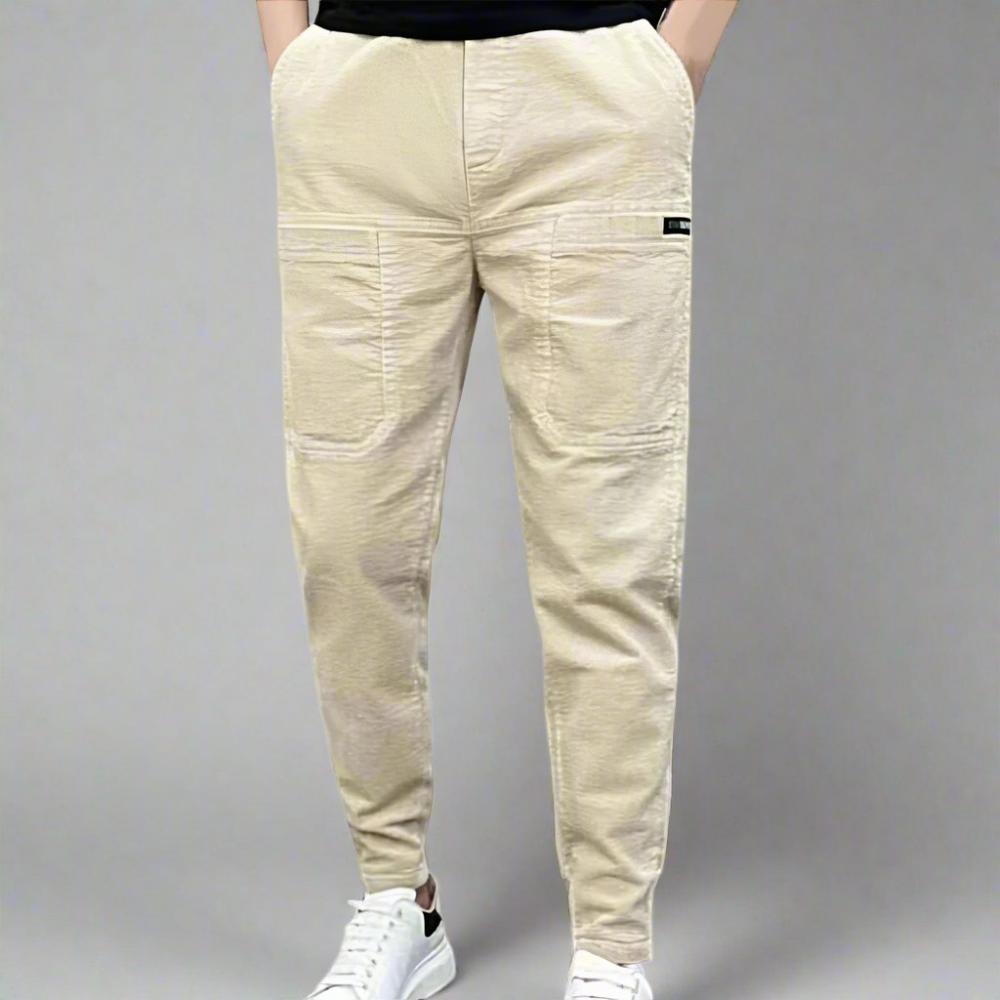 Men High Stretch Multi Pocket Cargo Pants