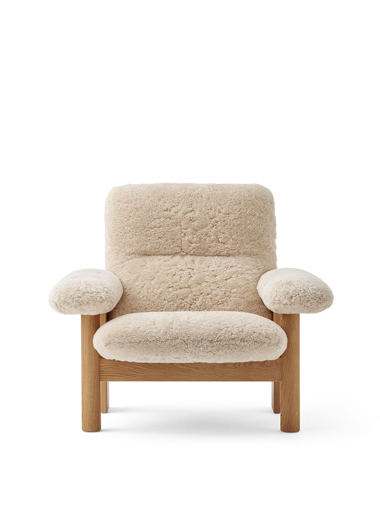 Brasilia Lounge Chair. Sheepskin