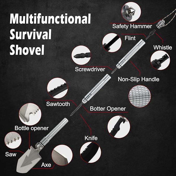 MULTIFUNCTIONAL FOLDING SHOVEL