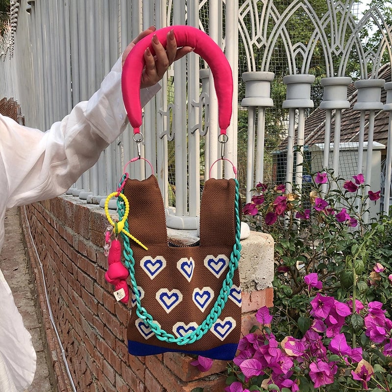Women's Small Summer Polyester Classic Style Shoulder Bag