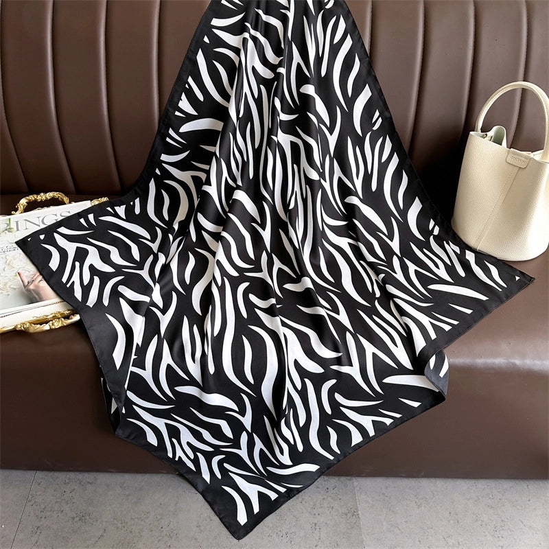 Women's Elegant Business Basic Twill Polyester Kerchief