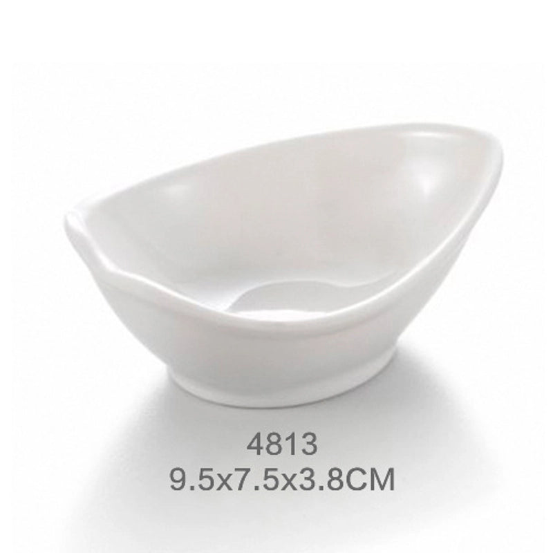Porcelain-Imitation Milamine Shatter-Resistant Round Small Flavor Dish Chinese Sushi Dipping Sauce Dish Dish Dish Dish Dish Dish Dish Dish Dish Dish Dish