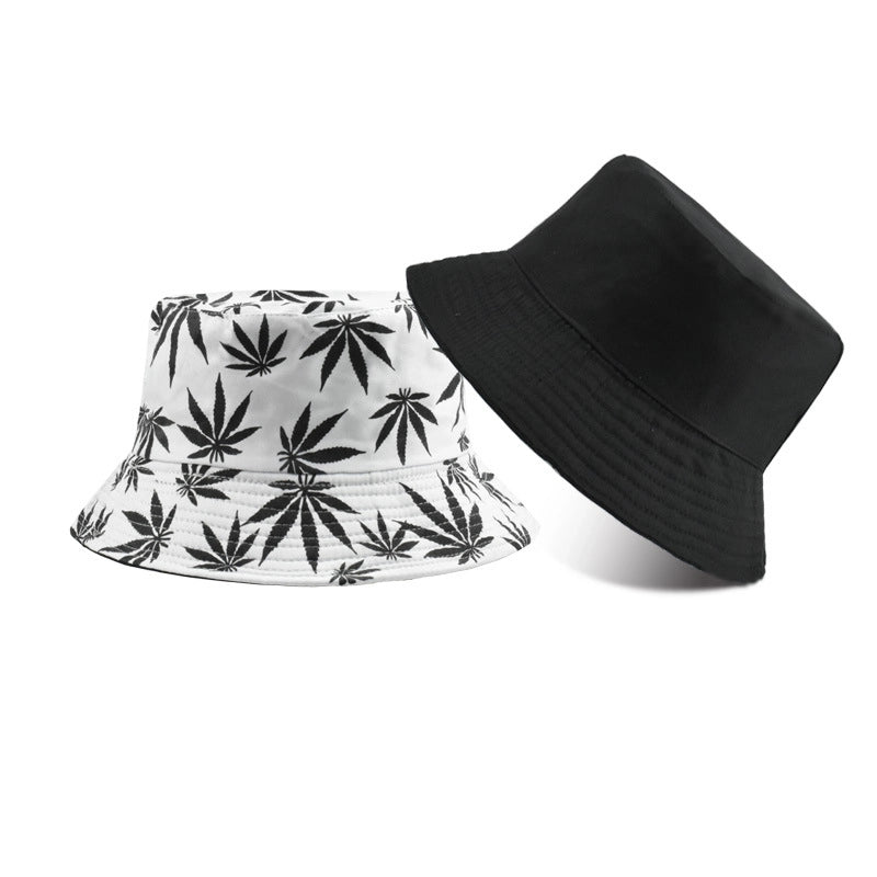 Women's Minimalist Solid Color Flat Eaves Bucket Hat