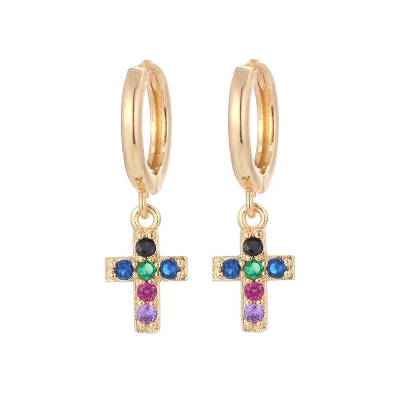 Copper Plating Geometric Zircon