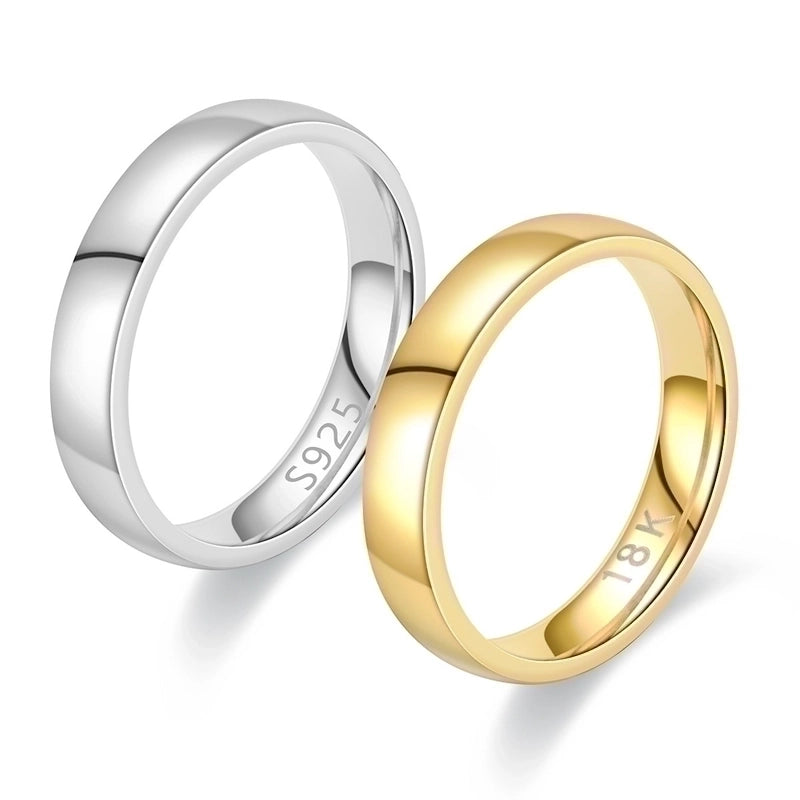 U Shape Titanium Steel 18K Gold Plated Plating