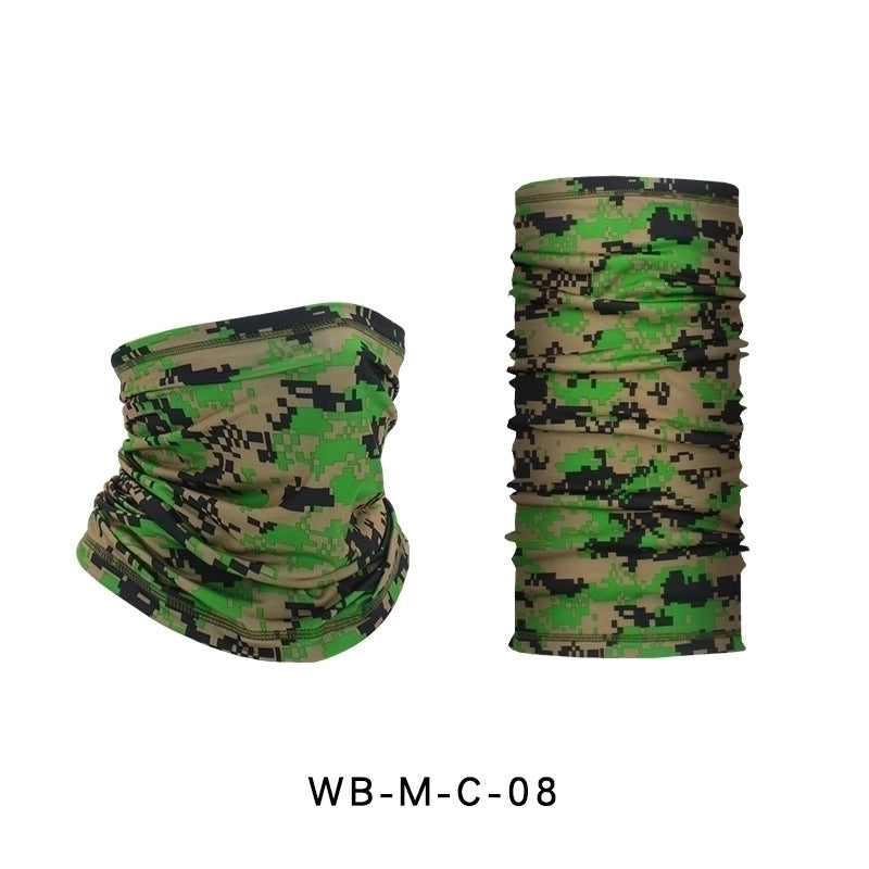 Unisex Sports Solid Color Polyester Kerchief