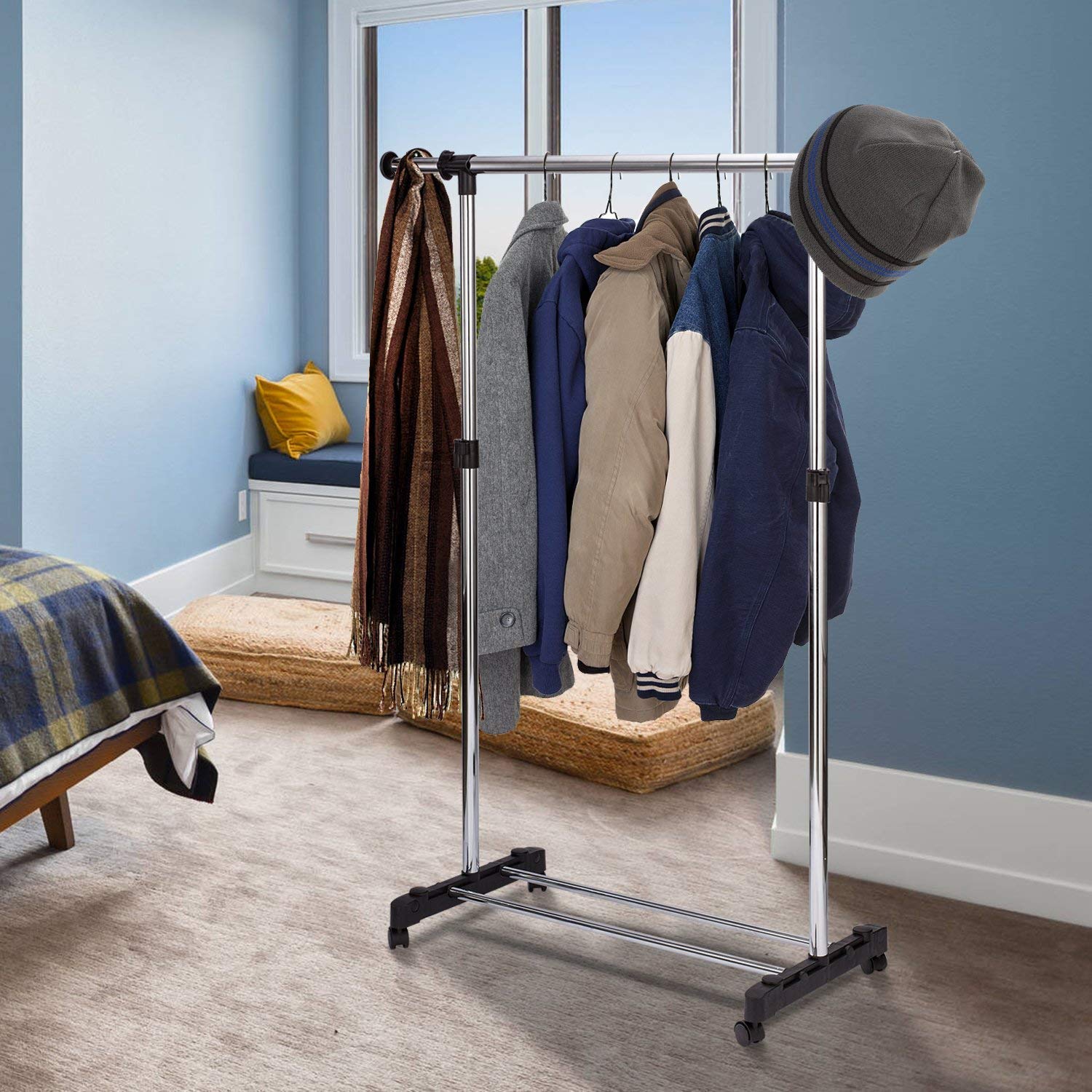 Steel Clothes Rack Single . Clothes Drying Rack Steel