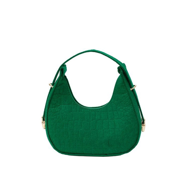 Women's Medium Polyester Solid Color Classic Style Streetwear Sewing Thread Square Zipper Handbag