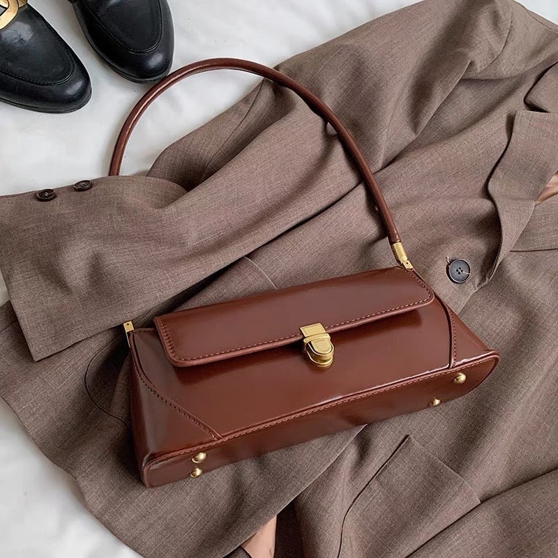 Vintage Baguette Shoulder Bag
