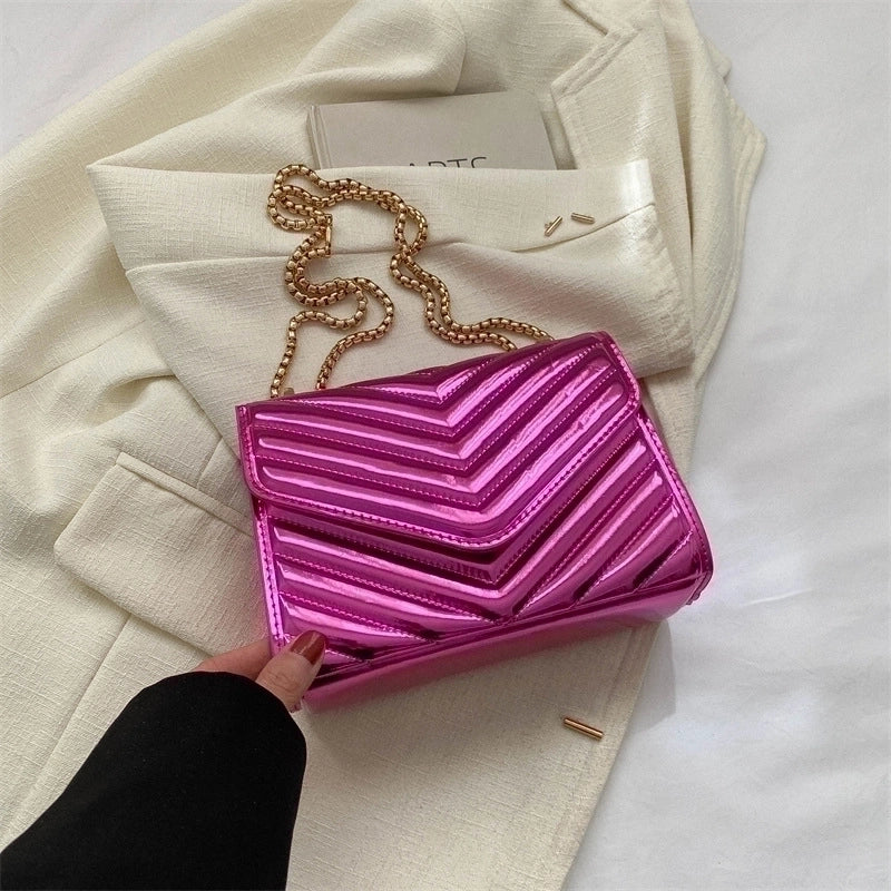 3 Pieces Women'S Mini All Seasons Pu Leather Classic Style Square Bag