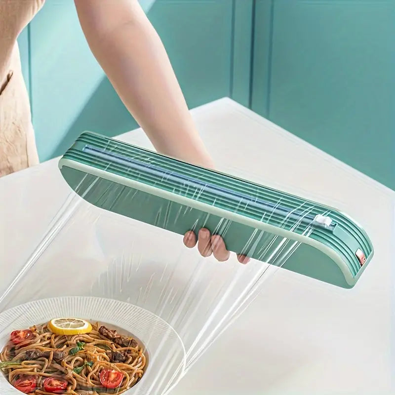 1PC Wrap Dispenser with Slide Cutter-15072Green