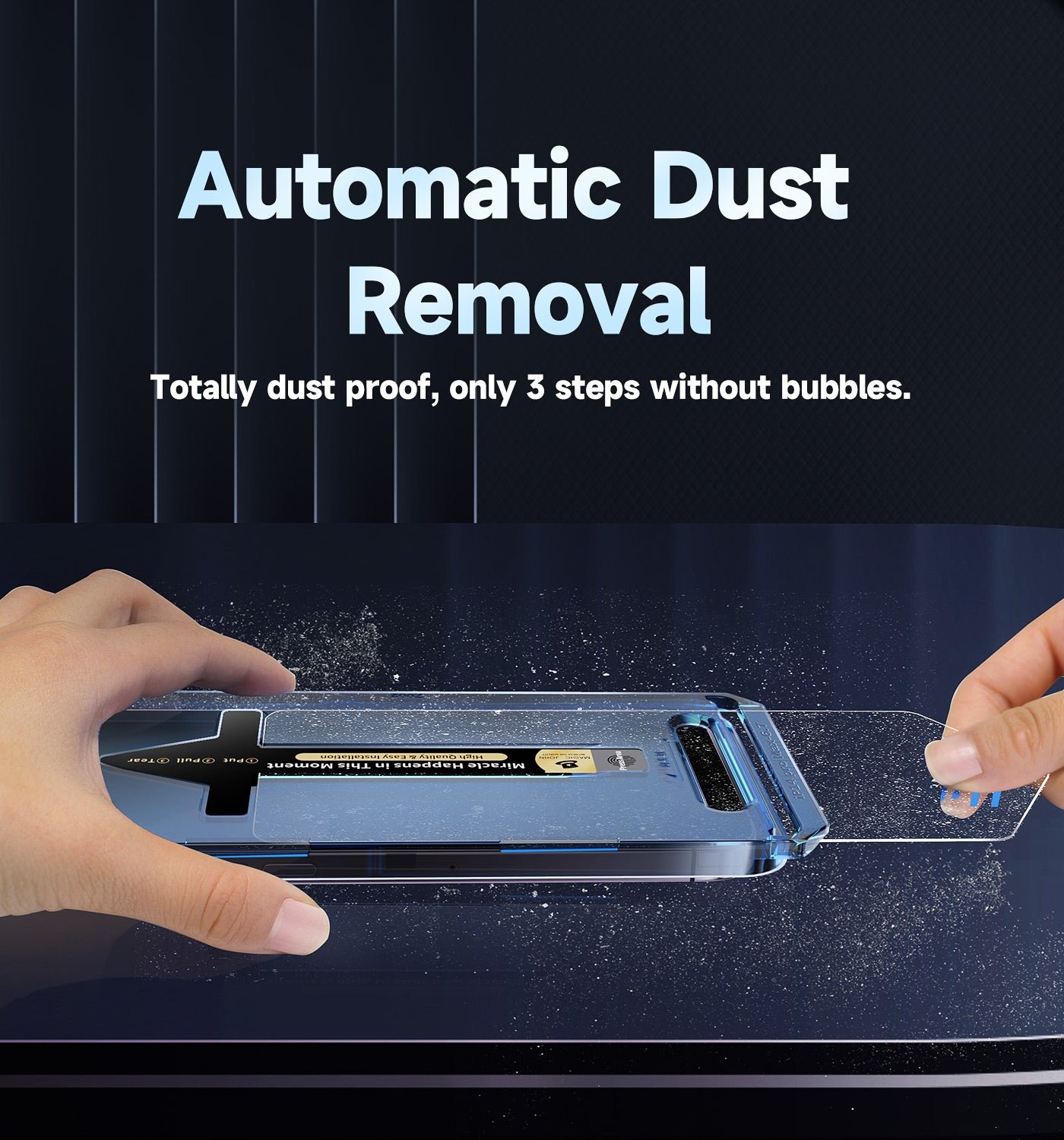 🔥Last Day 49% OFF 📱Invisible Artifact Screen Protector -Dust Free Without Bubbles