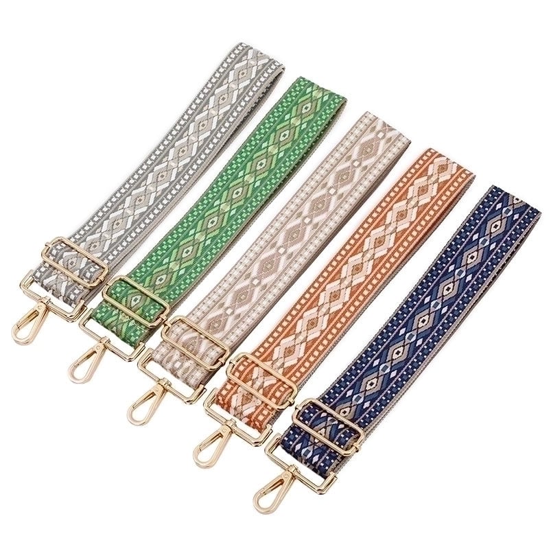 All Seasons Polyester Argyle Sling Strap Bag Strap