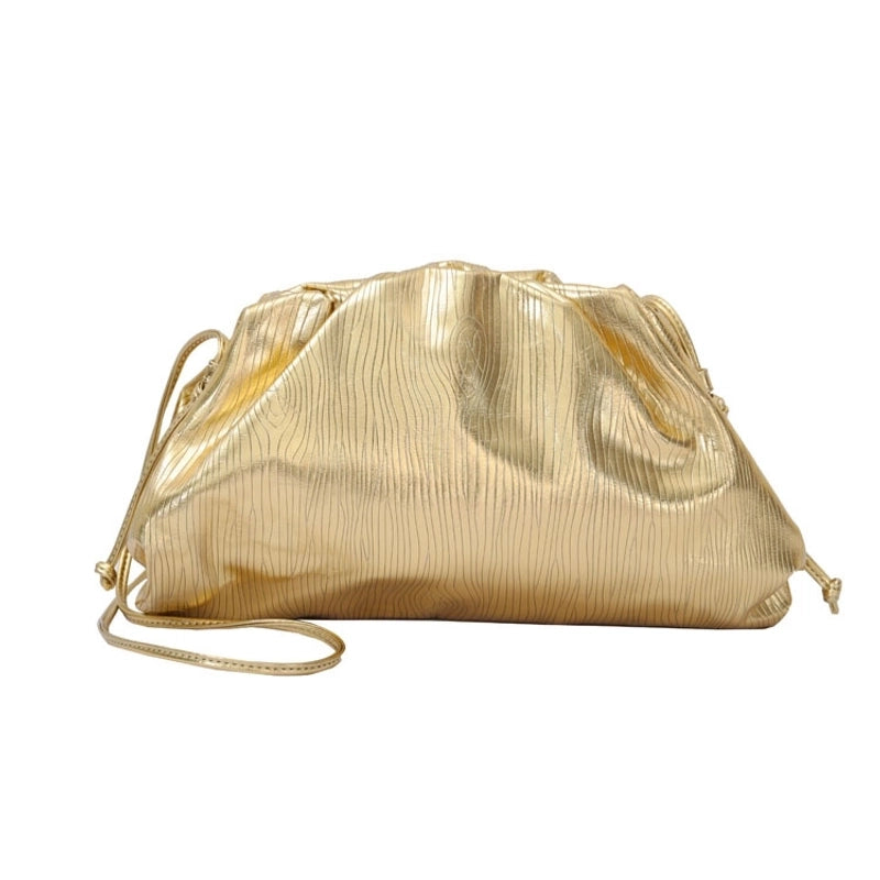 Women's Bag New Golden Cloud Bag Large And Small Size Woven Dumpling Bag Handbag Single Shoulder Crossbody Bag Women's Bag