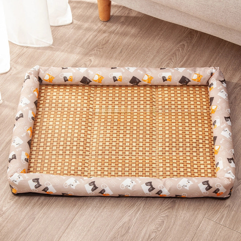 Pet Ice Mat Mat Four Seasons Universal Kennel Mat Summer Cat Nest Cooling Wear-resistant Pet Bed Supplies