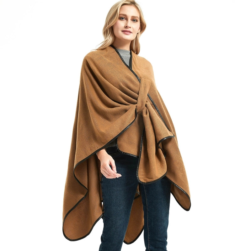Women's Streetwear Solid Color Imitation Cashmere Acrylic Shawl
