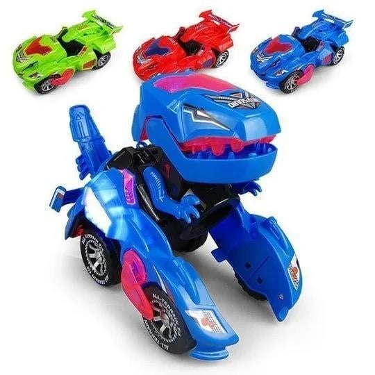 🔥  Special Sale 48% OFF🎁 LED DINOSAUR TRANSFORMATION CAR TOY