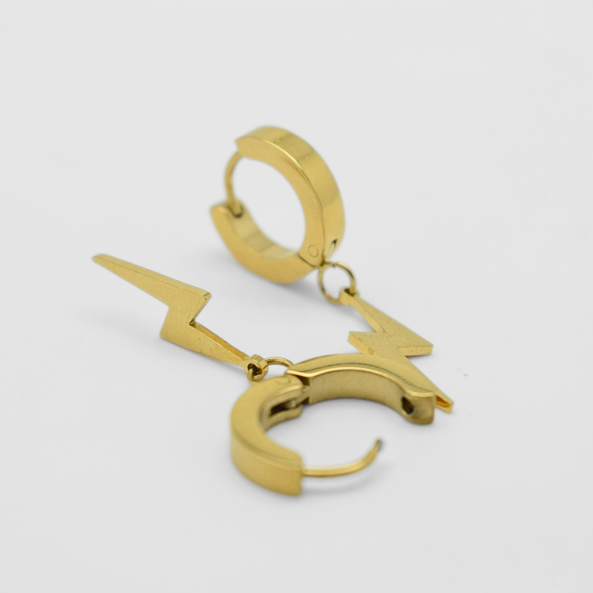 Lightning hoops - Gold