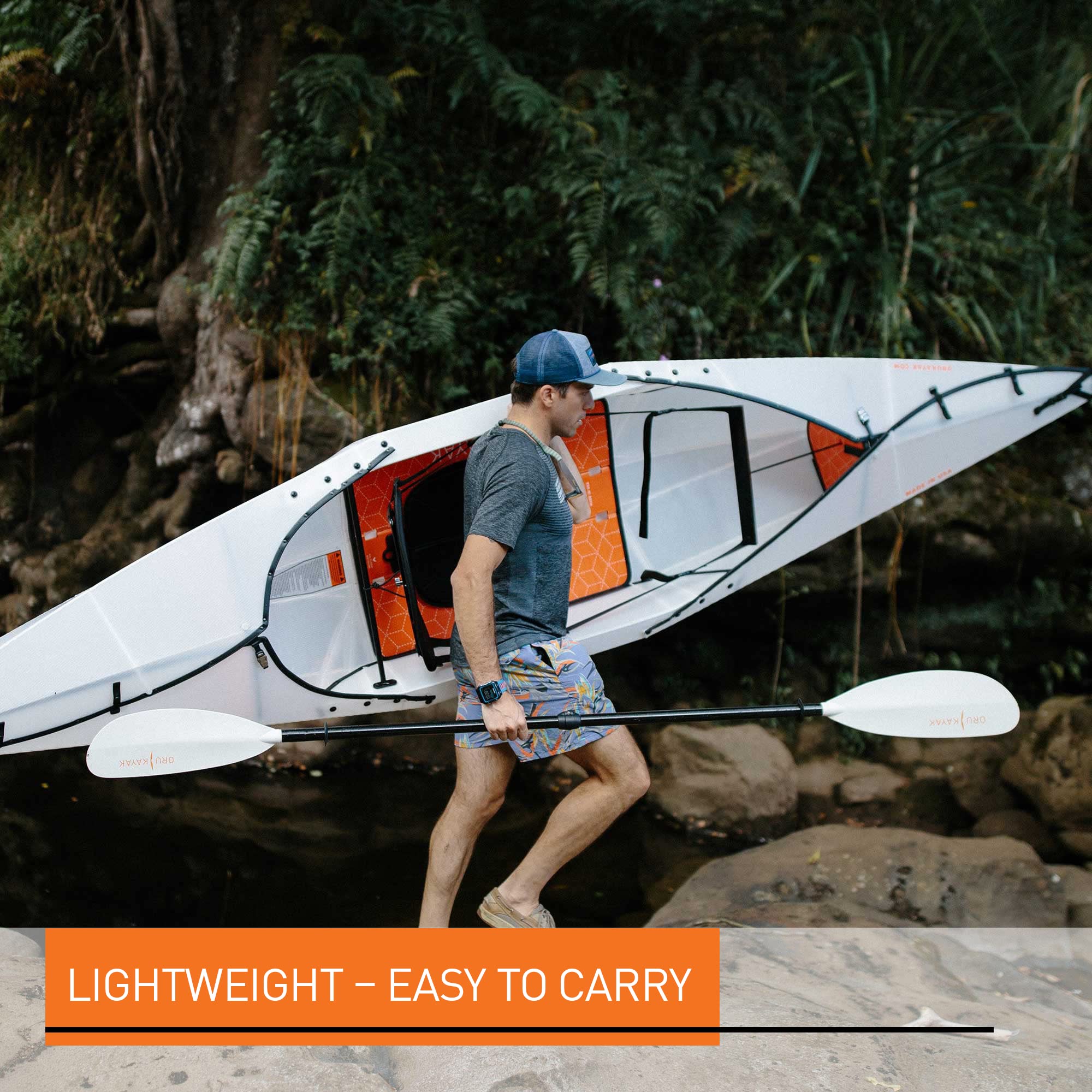 ⏰Last Day Sale $40.98💥Stable, Durable, Light - Lake/River Kayaks - for Day Trips, Picnics, and Casual Fun with Family and Friends