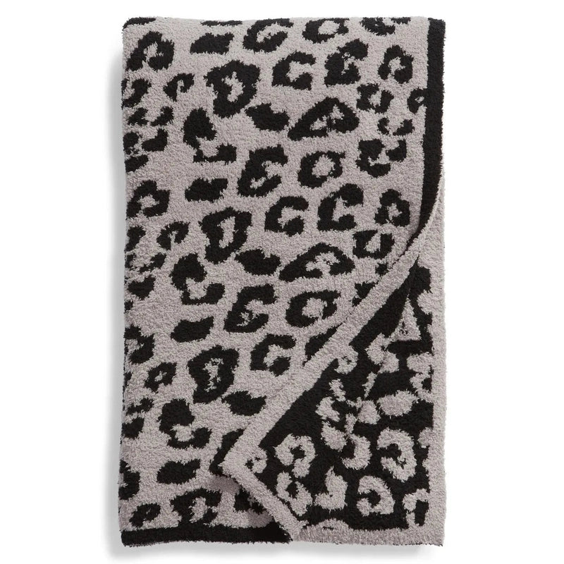 Casual Leopard Polyester Blanket Couch & Sofa Decor