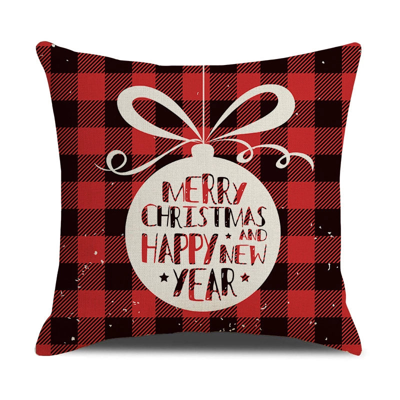 Fashion Letter Elk Polyester Pillow Cases