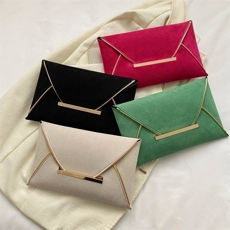 Women's Small Canvas Solid Color Vintage Style Classic Style Square String Envelope Bag