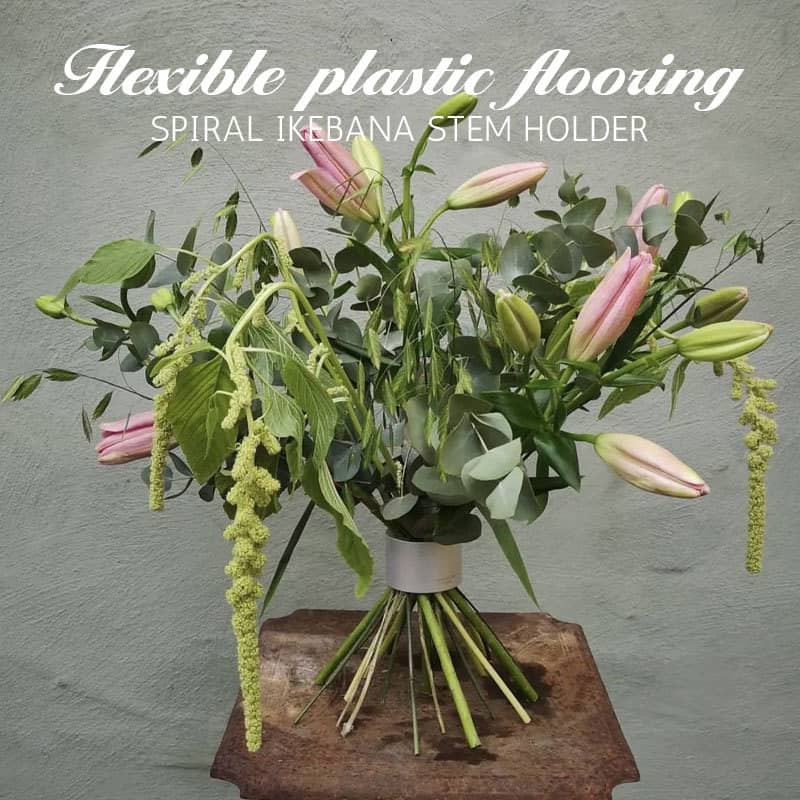 🎁Spiraalvormige Ikebana Stengelhouder