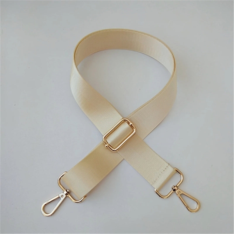 Solid Color Long Shoulder Strap Adjustable Replacement Bag Strap