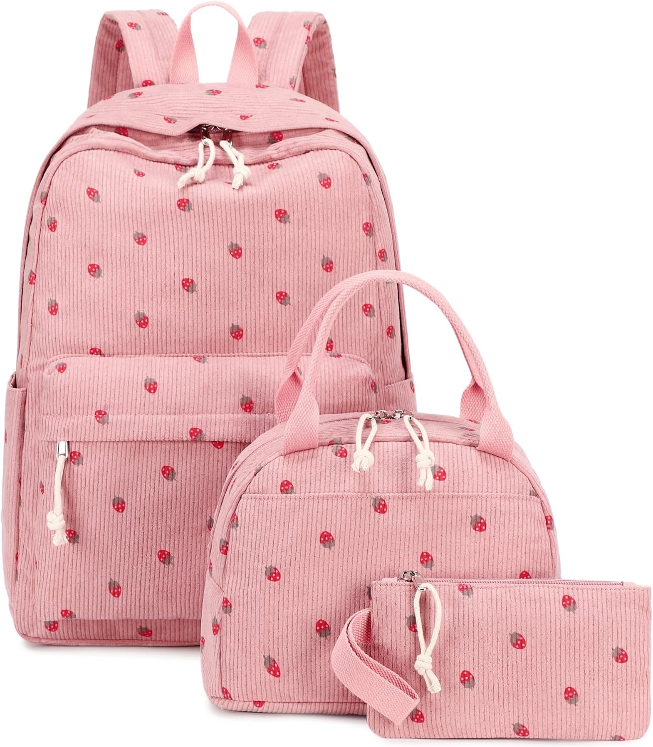 Bluboon School Backpack Teens Girls Boys Kids School Book Bags with Lunch Box Pencil Bag