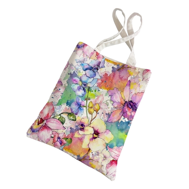 Women's Casual Flower Shopping Bags