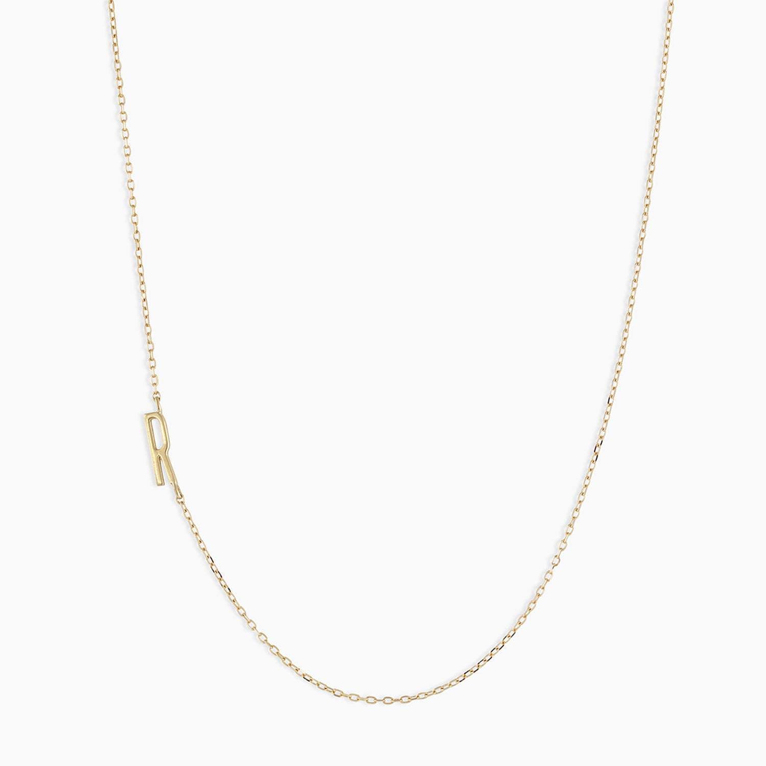Minimalist Letter Geometric Titanium Steel Electroplating Necklaces